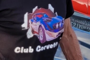 Tee shirt unisexe 1 Club Corvette C3