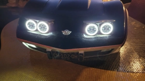 Montage kit Conversion Phare Led Corvette C3 C2 C1