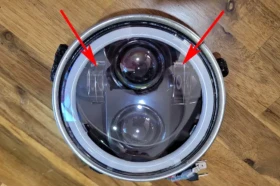 Montage kit Conversion Phare Led Corvette C3 C2 C1