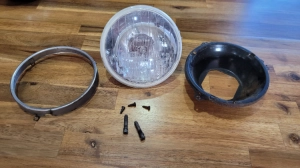 Montage kit Conversion Phare Led Corvette C3 C2 C1