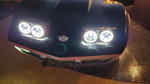 Montage kit Conversion Phare Led Corvette C3 C2 C1