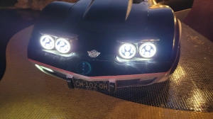 Montage kit Conversion Phare Led Corvette C3 C2 C1