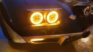Montage kit Conversion Phare Led Corvette C3 C2 C1