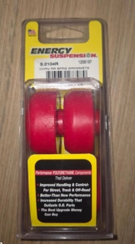 Bague de ressort à lame polyurethane