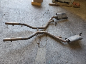 Ligne d échappement sur mesure Corvette C3