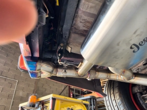 Ligne d échappement sur mesure Corvette C3