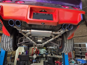Ligne d échappement sur mesure Corvette C3