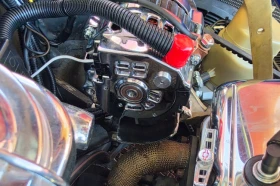 Déflecteur thermique pour alternateur Corvette C3