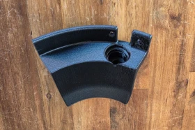 Déflecteur thermique pour alternateur Corvette C3