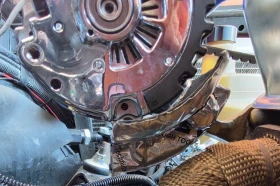 Déflecteur thermique pour alternateur Corvette C3